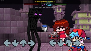 Vs Whitty Minecraft Skin   Week 1-3 Mod for Friday Night Funkin' | FNF Mods