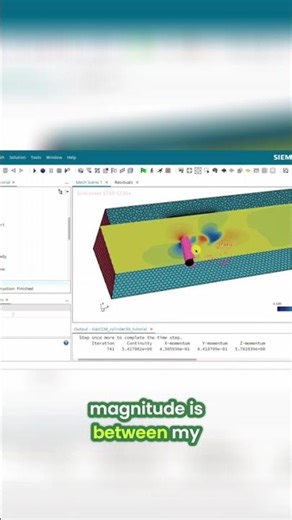 Unlocking Vortex Secrets: Visualizing Flow Simulation Dynamics #shorts