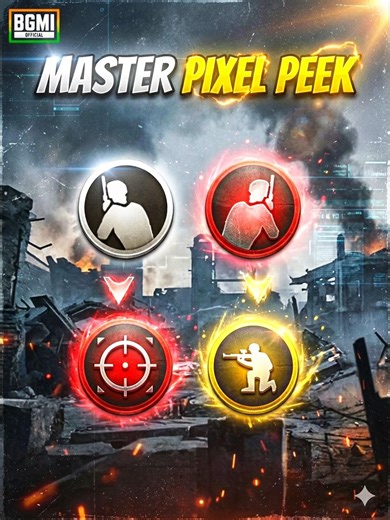 Master Pixel Peek Like A Pro 😱 | BGMI Tips & Tricks