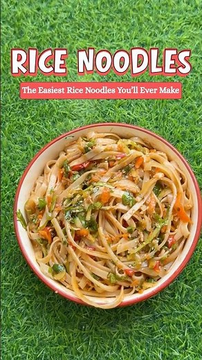 The Best Rice Noodles Recipe 😍 | Easy Homemade Noodles #viralrecipes