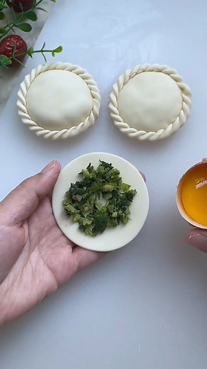 Circle Dumpling Packing Style! #gyoza #dimsum #ravioli #howto #dumplings #recipe #food #art #foodfb #recipetutorial #cookingtutorial #dumplingseries #reels | Maco Cake