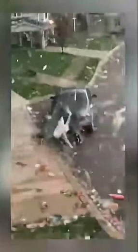 Massive Tornado Caught on Helicopter Camera #tornado #disaster #shocking