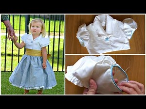 Piping | How to | add piping to a sleeve | Frocks & Frolics | flower girl dress