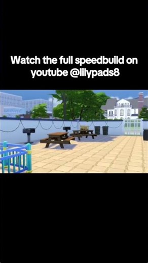 I build a base game public pool! #sims4 #sims4build #thesims4