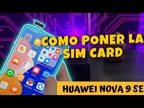 HUAWEI Nova 9 SE ☑️ How to INSTALL the DUAL SIM CARD STEP BY STEP