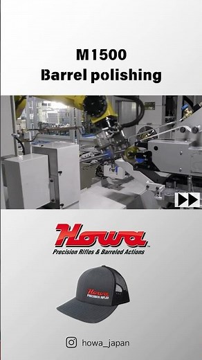 How to polish Howa M1500 barrel【Howa Machinery】