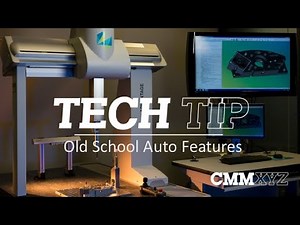 PC-DMIS Old School Auto Features | PC-DMIS Tech Tips - CMMXYZ