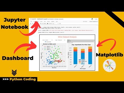 Tell a Story about Data using Interactive UIs | Matplotlib | ipywidgets | Jupyter Notebook | Python