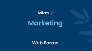 Create a Web Form in CRM that people can use to contact you via your website