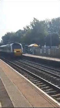 A Cross Country HST set passing Cam & Dursley.