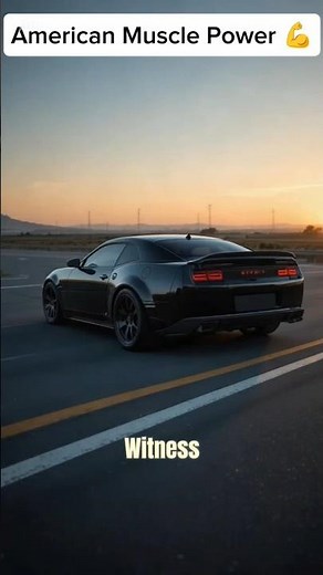 The Black Camaro ZL1 – Midnight Muscle on the Move 💨🖤 #Shorts
