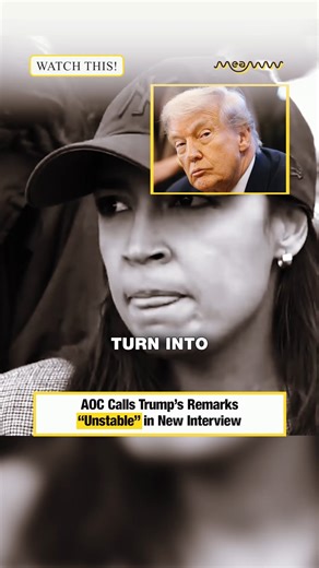 AOC Calls Trump’s Remarks “Unstable” in New Interview #AOC #Trump #PoliticalNews #Election2025 ##USPolitics #CongressNews | MEAWW