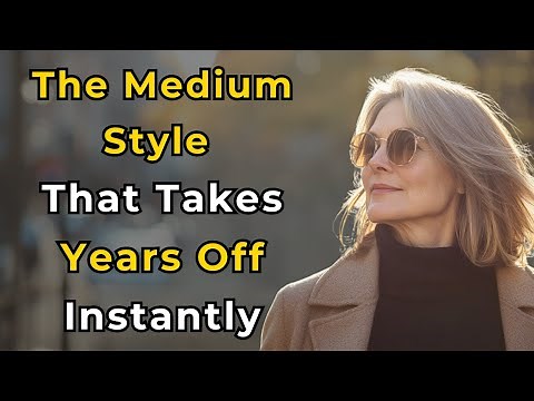 The Best Medium Haircuts for Older Women That Slim and Lift - Life After 60