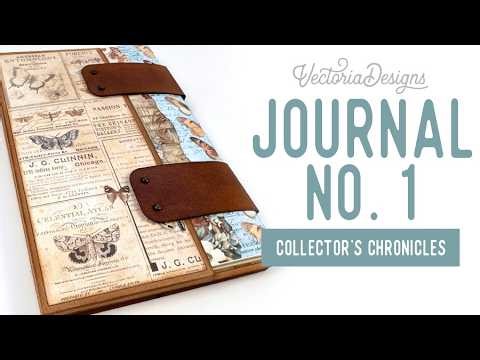 Collector's Chronicles Journal Set | PART 1 | Journal No. 1 Tutorial | Butterflies & Moths