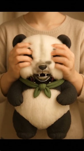 Wait for the End 🤖🐼 Panda Face Reveal!#Panda #FaceReveal #Animation #CyberPanda #WaitForTheEnd