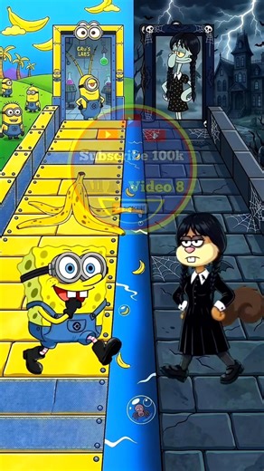 Minions SpongeBob vs. Sandy#FunAnimation#HilariousAnimation#StressReliefAnimation#Minions