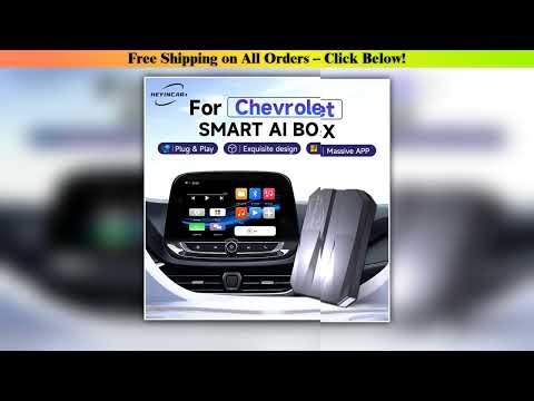 HEYINCAR Smart AI Box Wireless Android Auto CarPlay For Chevrolet Onix TRAX TRAVERSE BLAZER