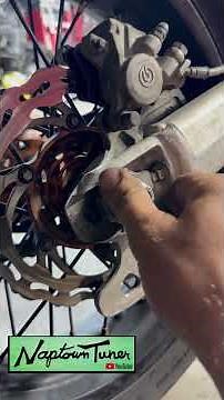 KTM dirt bike chain adjusting & front sprocket swapping