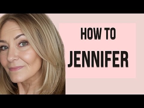 How to Achieve Jennifer Glowy Signature Makeup + Hair Step by Step on Mature Skin!