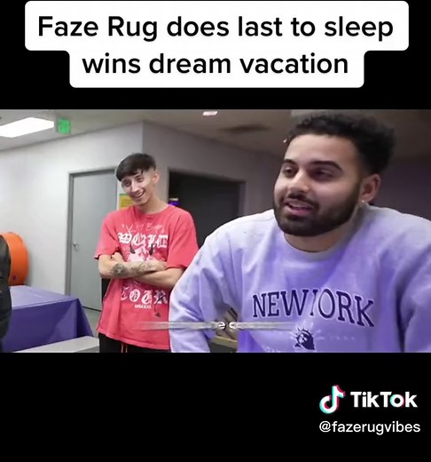 Faze Rug Last to Sleep Challenge | Dream Vacation Winner Revealed
