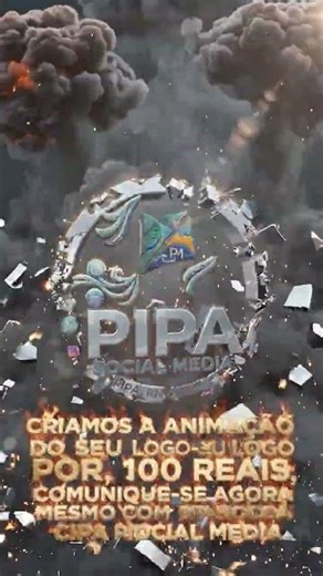 CRIAMOS UMA ANIMAÇÃO DO SEU LOGOTIPO POR R$ 100 REAIS !!!! - NATAL BR