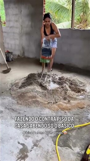 She learned the basics and laid her own floor #DIY #Shorts