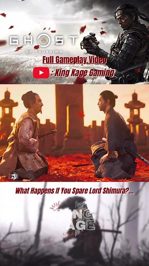 To Kill or Spare Lord Shimura: Ghost of Tsushima Ending Choices