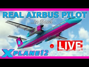 Ex Q400 Pilot Flies the Q4XP Live! To Basel