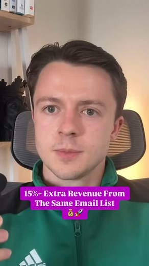 15% extra revenue from the same email list, one quick strategy change. | Adrian Hegarty