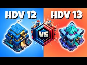 COMPO HDV12 Vs HDV13 ! Clash Of Clans