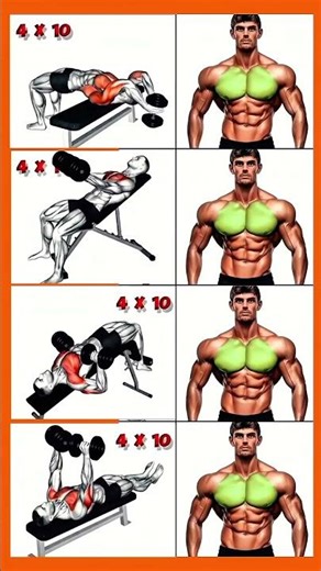 Dumbbell Chest Workout at Home | Build a Bigger Chest Fast (No Gym Needed!)