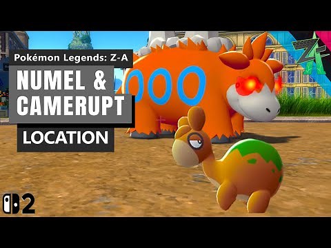 How to Get Numel and Camerupt in Pokemon Legends Z-A