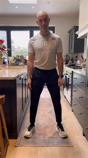 Pete Williams - Functional Medicine Associates on Instagram: "This is a great exercise for the tummy trunk side of the tummy region and obviously done standing up and it’s done in an isometric fashion. So nor only do we get the muscles contracting in a certain way, we also get the impact of how those exercise can influence favourably blood pressure. So a couple of key positions, set your feet up, probably slightly widen and shoulder width apart, and the feet slightly flaring out. Imagine that yo