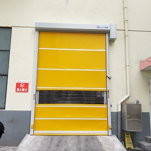 [Hot Item] Wind Resistant High Speed Automatic Doors Fast Roll up Door with Quick Shutter Technology