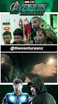 AVENGERS: DOOMSDAY REACTION! #marvel #avengers #movie #trailer #reaction #youtubeshorts