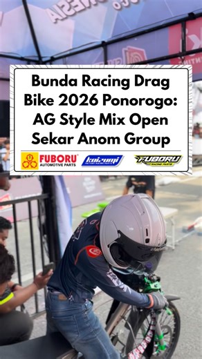Motobalap | BalapMobil | BalapMotor | Sparepart | Otomotif on Instagram: "AG Style Mix Open Sekar Anom Group gunakan Pertabo. 🙌🏽🙌🏽 #motobalapdotcom #balapmotor #otomotif #dragbike"