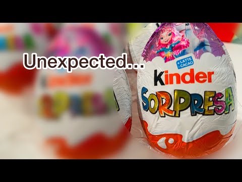 Unicorn Compilation Kinder Surprise ASMR Unboxing