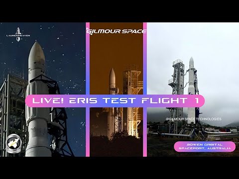WATCH! as Gilmour Space Launches Eris Test Flight 1 | Bowen, Australia | Eris Rocket