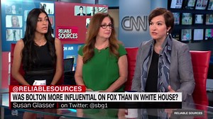 Was Bolton more influential on Fox than in White House?