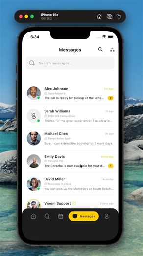 Renting a car should be as easy a ordering food #car #rental #app #apple #ios #flutter #swift #ui
