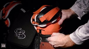 Boombah Rolling Catchers Superpack Baseball/Softball Bat Bag - Telescopic Handle - Holds 4 Bats - Wheeled Version - Softball Highlight - Multiple Color Options