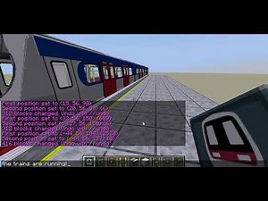 Minecraft Transit Railway Tutorials Episode 1- Building A Flat Railway