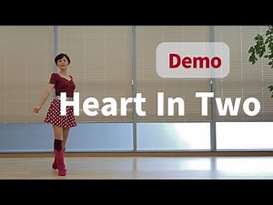 Heart In Two Line Dance - Demo
