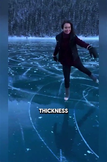 How Do People Know If a Frozen Lake Is Safe?