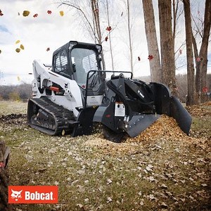 'Stump Grinder' might sound like a Norwegian heavy metal band but it's actually a handy Skid-Steer Loader attachment that gets rid of those pesky tree stumps with deep roots. Works like a charm! Learn more: https://bit.ly/2wEzkvY Find the nearest dealer: https://bit.ly/2oysaVz | Bobcat EMEA