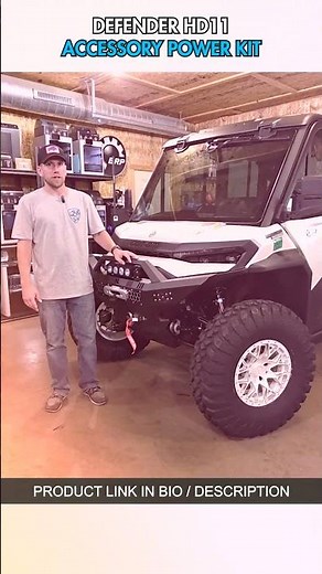 Can-Am Defender HD11 Easy Accessory Wiring