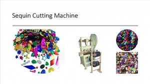 Embroidery Plastic Sequins Cutting Machine - AJYA MISTRY AND SONS