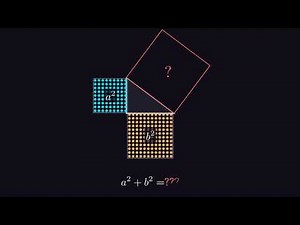 Visual Math Proof - The Pythagorean Theorem (The "Water" Proof)