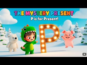Letter P Phonics: P Is for Present! | Fun Preschool Alphabet Song
