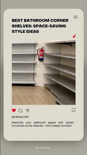 Best Bathroom Corner Shelves: Space-Saving Style Ideas